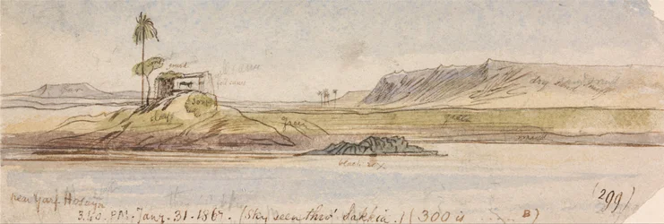 Cerca de Garf Hossayn, 3:40 pm, 31 de enero de 1867